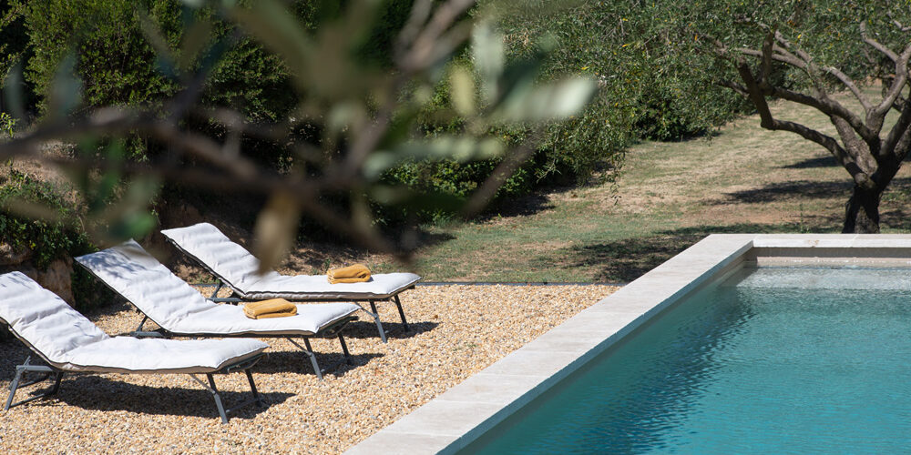 La piscine - appartement entre vignes et garrigue